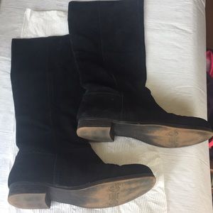 Nine West Leather Boots Size 6 1/2